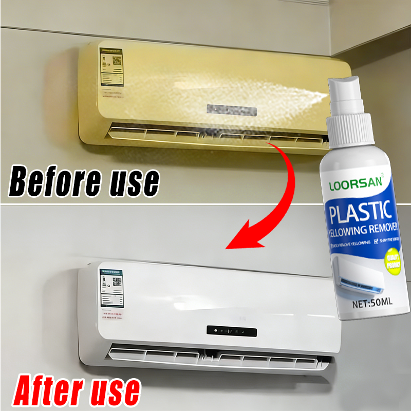 Kitchen Appliances Yellow - LOORSAN Plastic Restoration Spray 50ml Anti-Yellowing