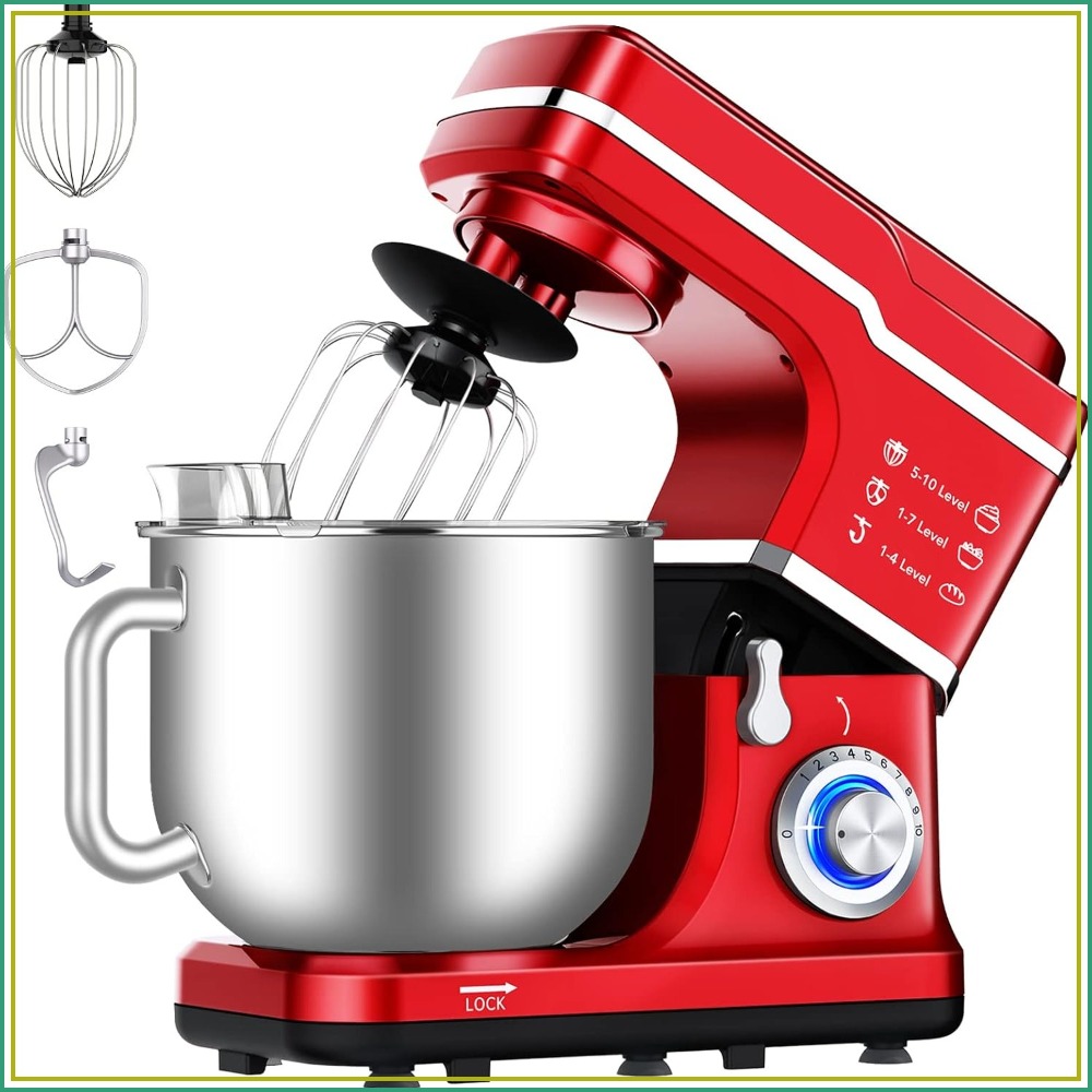 Stand Mixer Bowl - 7.5 QT Stand Food Mixer, 10-Speed
