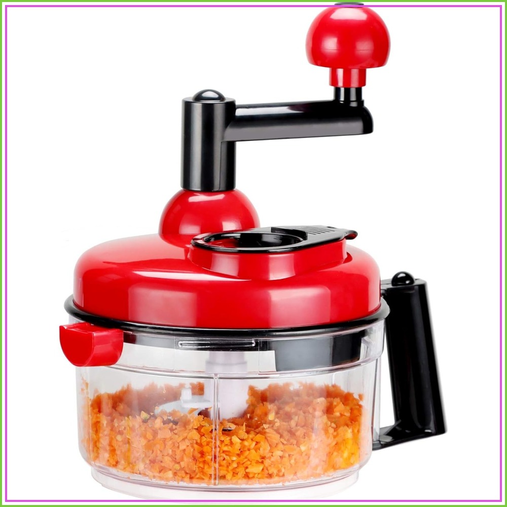 Food Processor Large - Manual Food Processor with Egg Separator,
