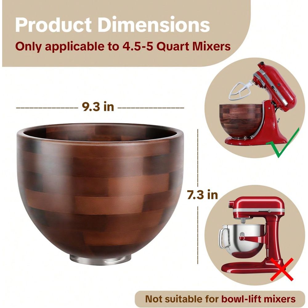 Mixing Bowl For Stand Mixer, A - Stand Mixer Bowl ulasan dan harga