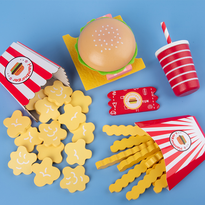 Baby toy Kitchen toys Burger S - Kitchen Appliances For Kids ulasan dan harga