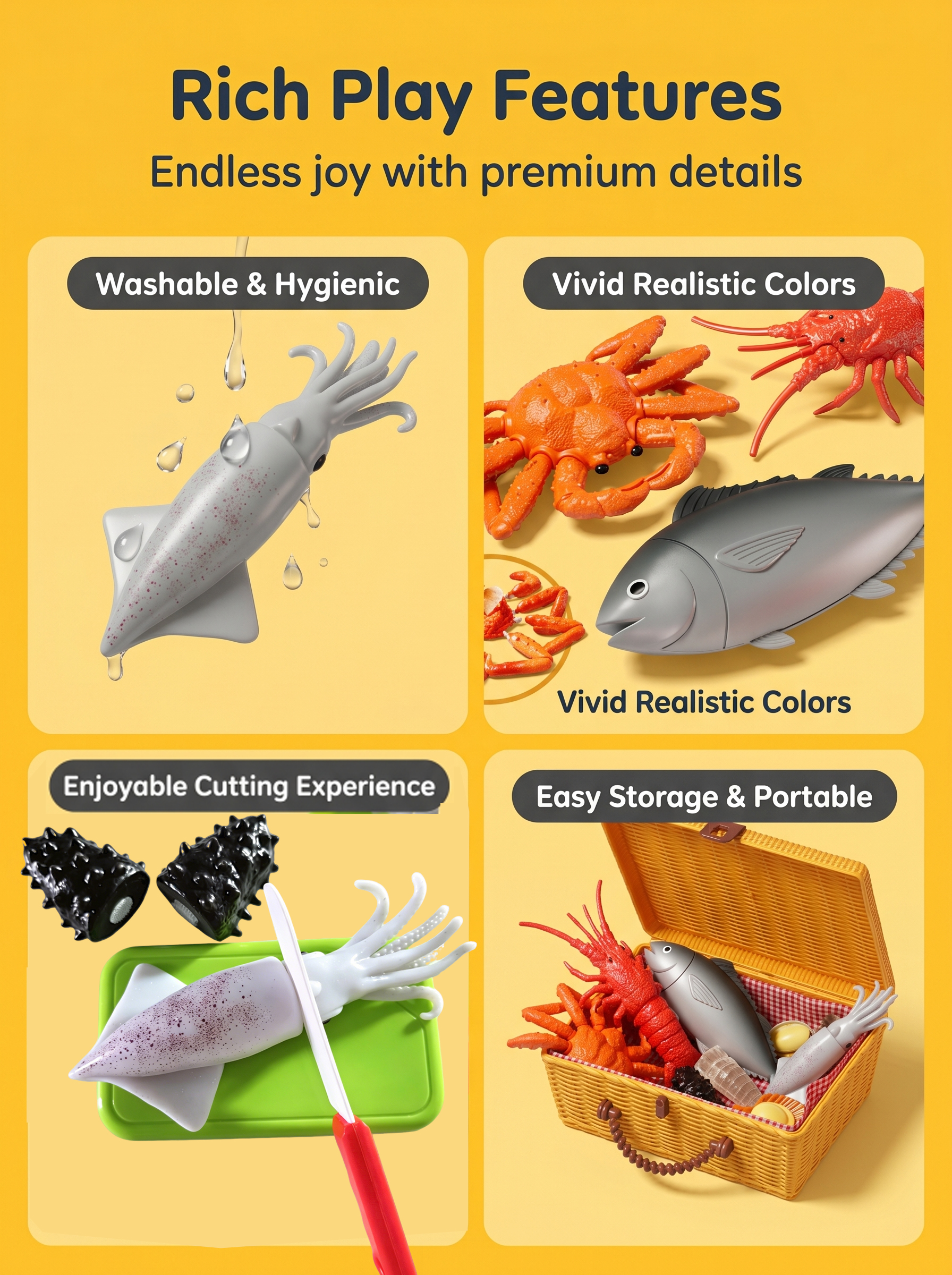 Children's Kitchen Toy Set Sim - Kitchen Appliances For Kids ulasan dan harga