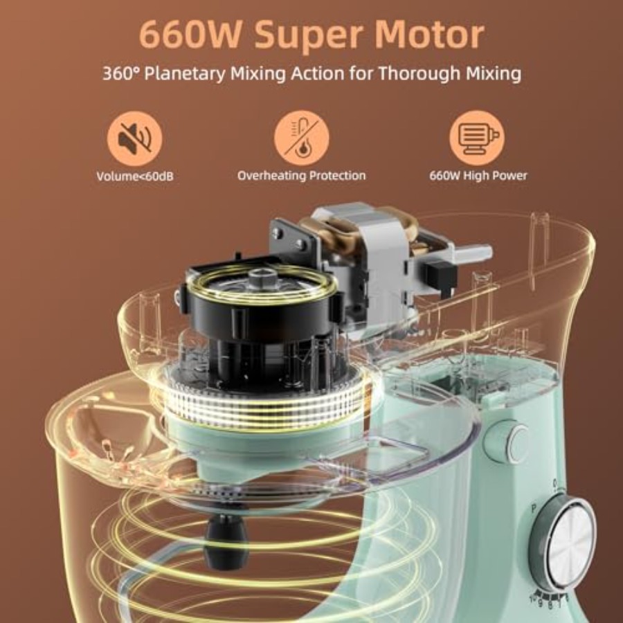 Electric Stand Mixer 10 Speeds - Stand Mixer Bowl ulasan dan harga