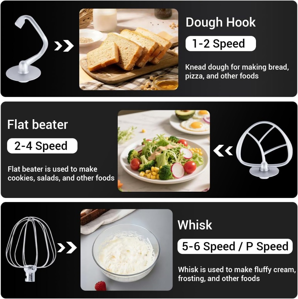 700W 6-Speed Tilt-Head Stand M - Stand Mixer Bowl ulasan dan harga