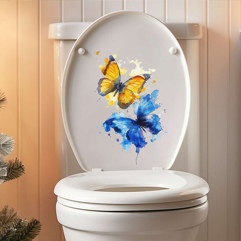 Watercolor Blue & Yellow Butte - Kitchen Appliances Yellow ulasan dan harga
