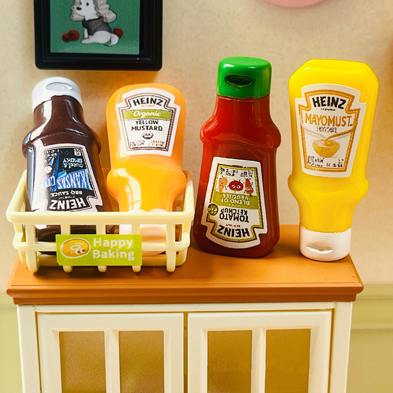 Kids Toys 4Pcs Miniature Dollh - Kitchen Appliances For Kids ulasan dan harga