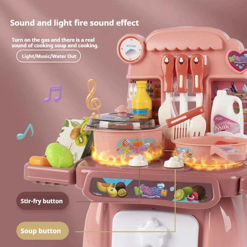 Simulated Kitchen Play Set wit - Kitchen Appliances For Kids ulasan dan harga