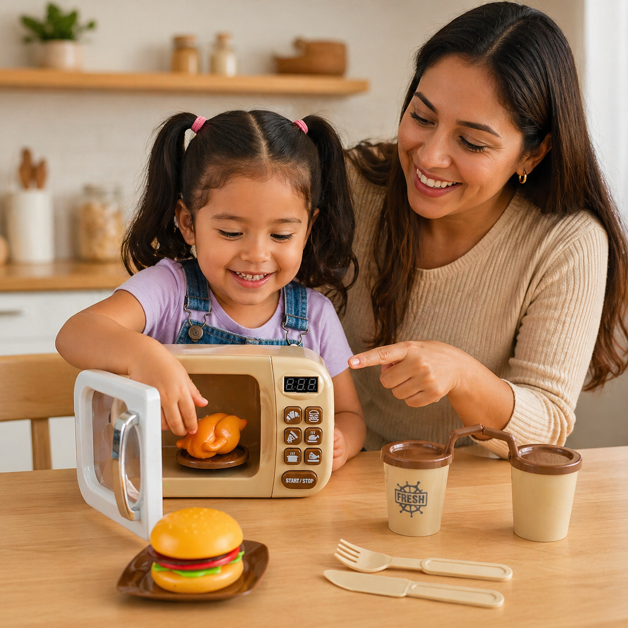 Kids Electric Microwave Preten - Kitchen Appliances For Kids ulasan dan harga