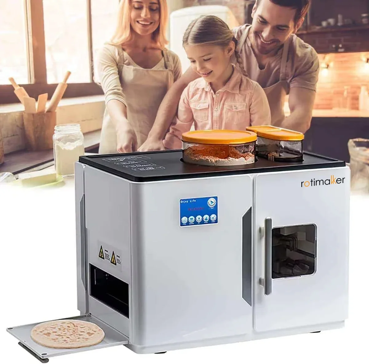Automatic Electric Roti Robot  - Roti Maker Automatic ulasan dan harga