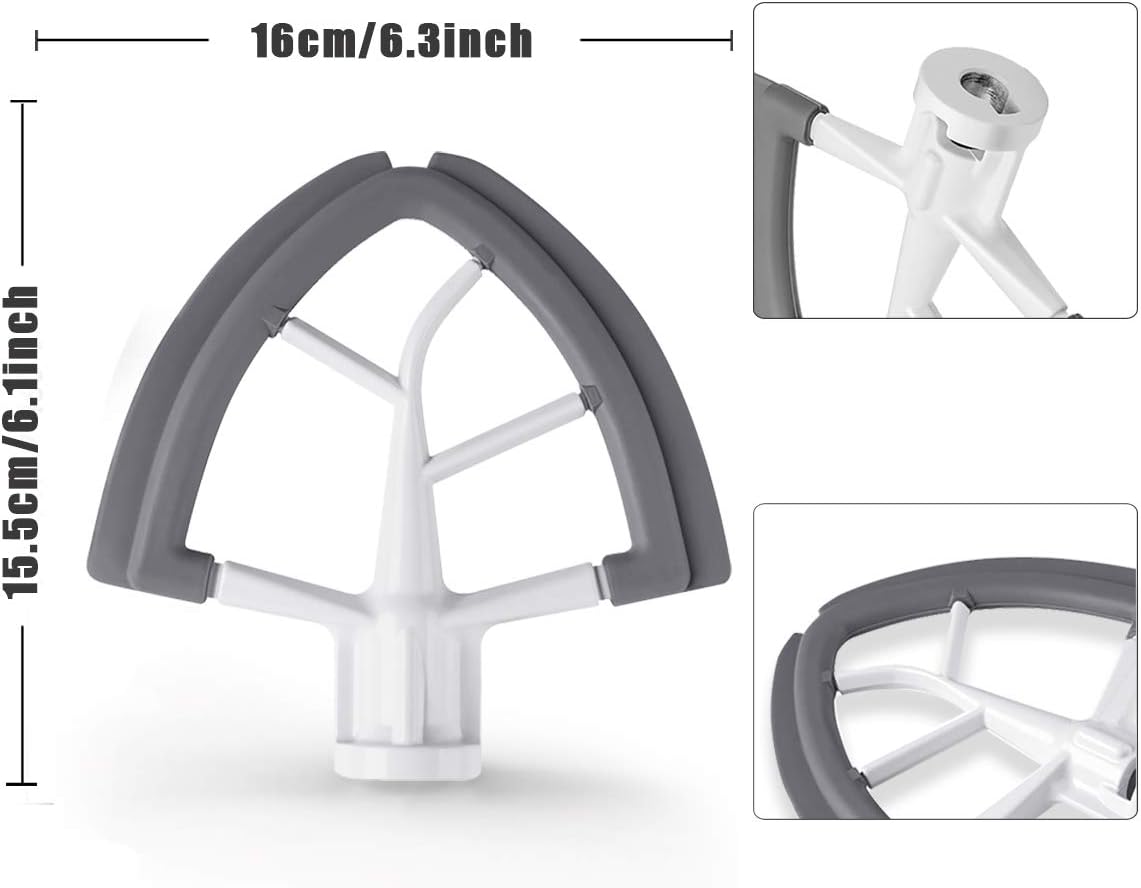 Flex Edge Beater for KitchenAi - Stand Mixer Bowl ulasan dan harga