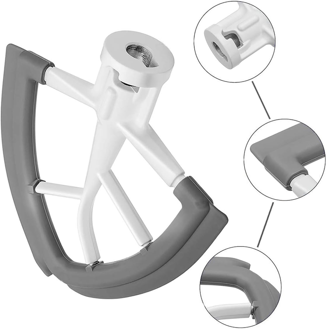 Flex Edge Beater for KitchenAi - Stand Mixer Bowl ulasan dan harga