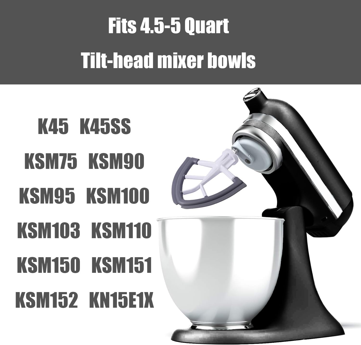 Flex Edge Beater for KitchenAi - Stand Mixer Bowl ulasan dan harga
