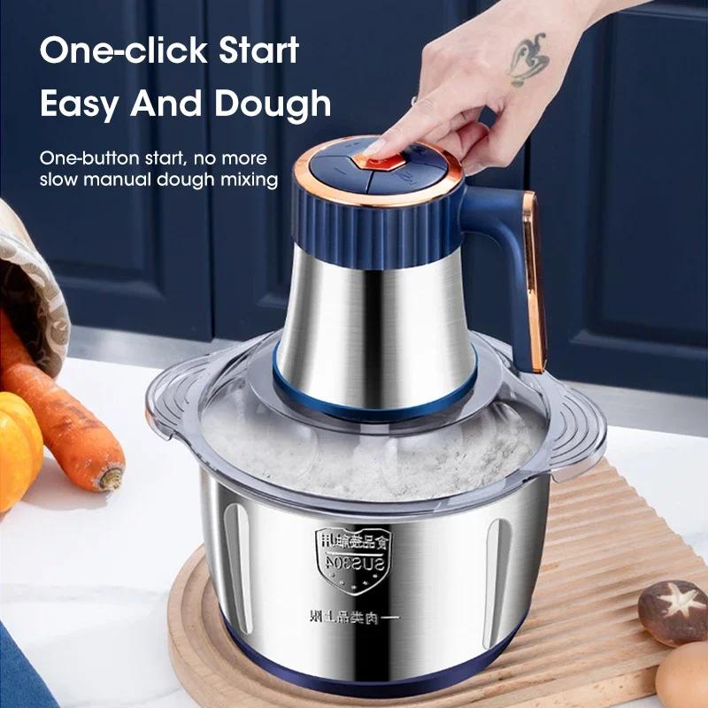 5L Electric Meat Grinders 304  - Food Processor Large ulasan dan harga