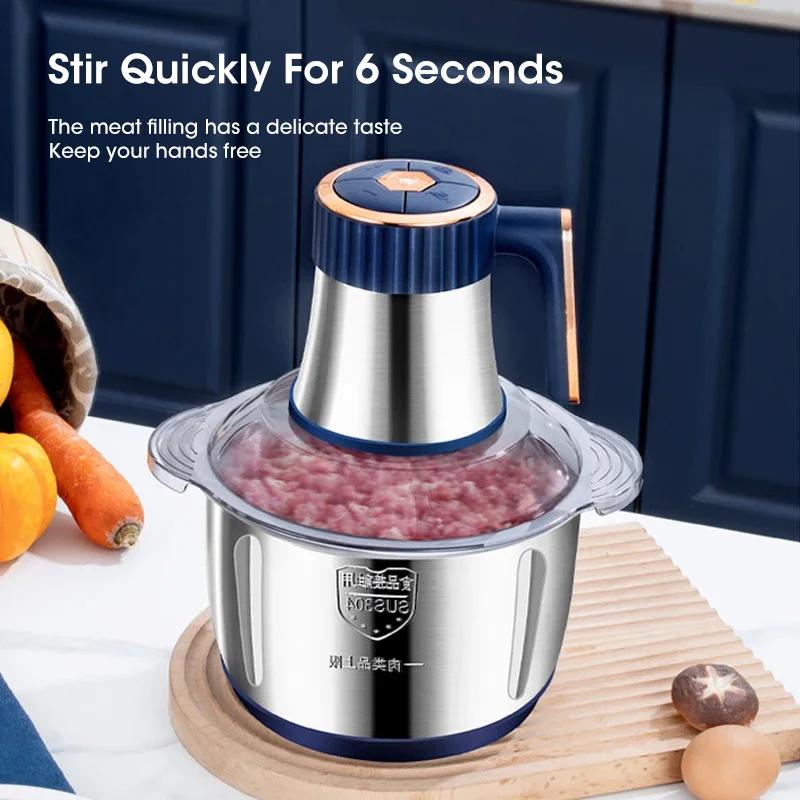 5L Electric Meat Grinders 304  - Food Processor Large ulasan dan harga