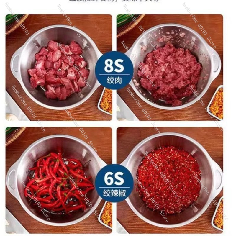 Household Meat Grinder, Fully  - Food Processor Large ulasan dan harga