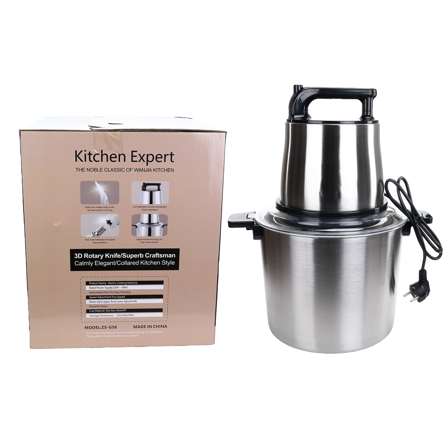 6/8/12L Large Capacity Food Pr - Food Processor Large ulasan dan harga